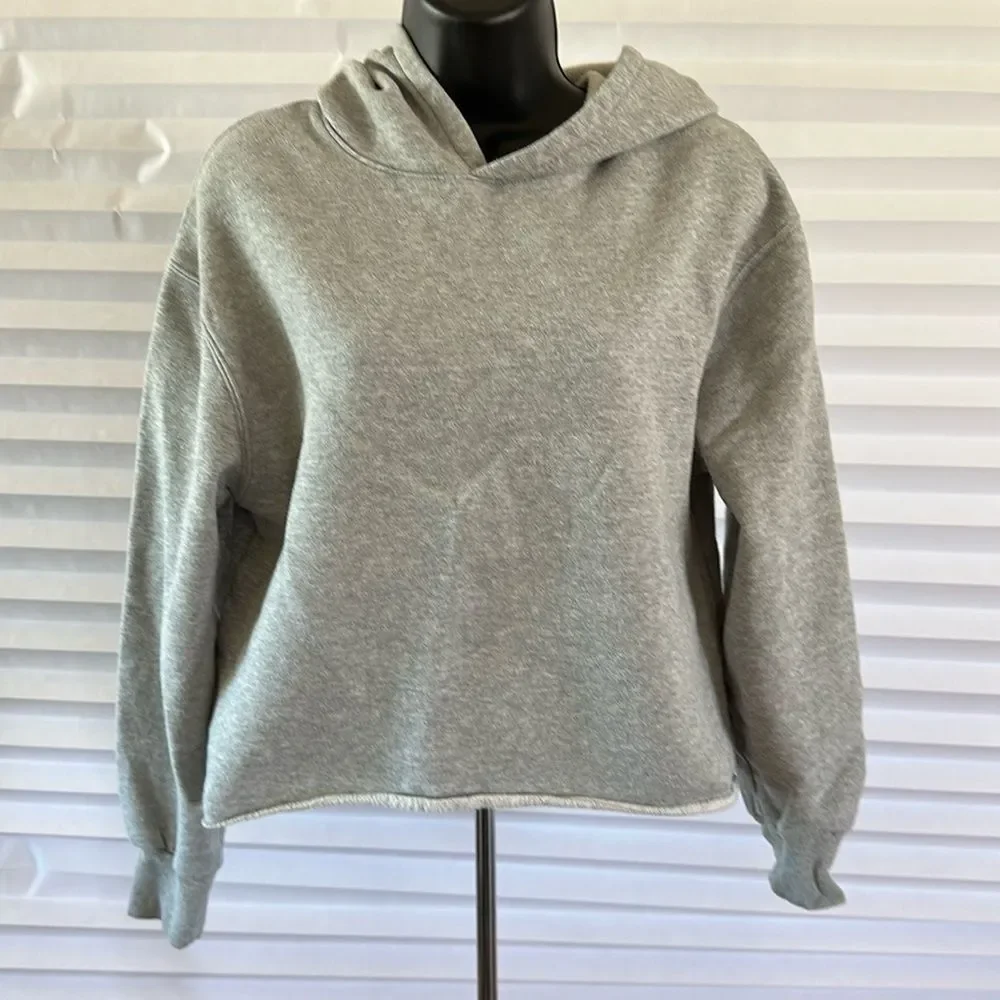 Art Class Gray Pullover Hoodie Size XL Long Sleeve Kids Sweatshirt Casual